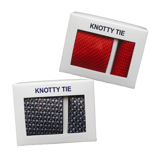 KNOTTY TIE (With Pocket Square)